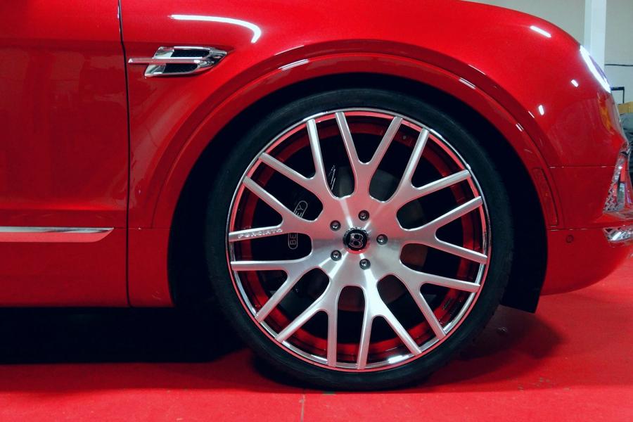 Колеса Bentley Bentayga on Forgiato Wheels (Freddo-M) 2016 года  (фото 3 из 5)